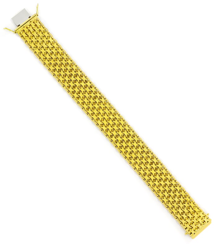 Foto 3 - Geschmackvolles Gelbgold-Armband massiv 18K, K3431