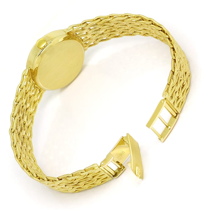 Foto 3 - Tissot Damen-Armbanduhr oval in 585er Gelbgold, U2613